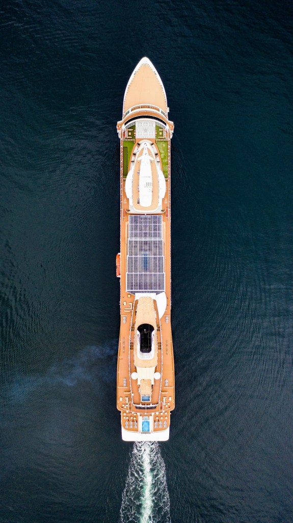 "Gliding through crystal-clear waters, this stunning sailing yacht embodies the perfect blend of adventure, luxury, and freedom. Imagine charting your own course while enjoying sustainable luxury and unforgettable experiences on board